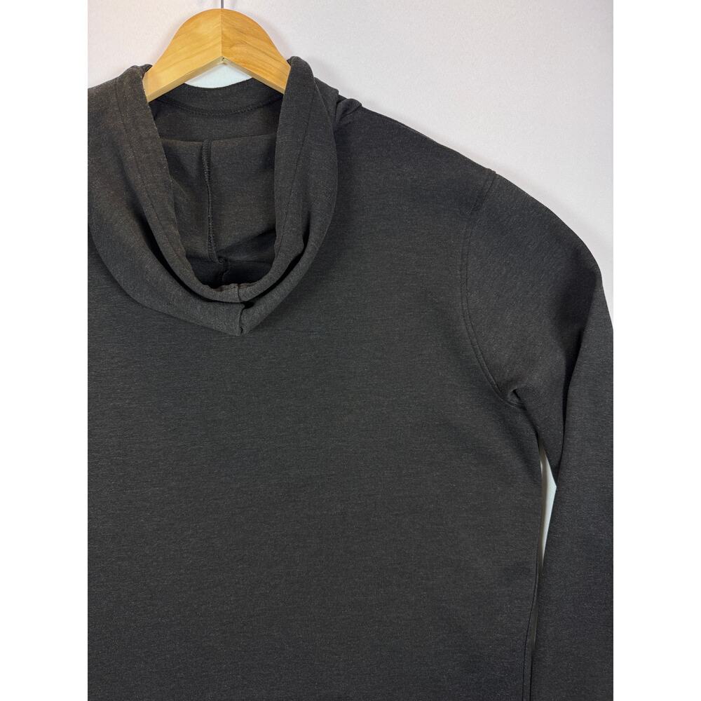 Legends Logan Men’s XL Black Heather High Neck Tech Hoodie Pullover - Picture 5 of 10